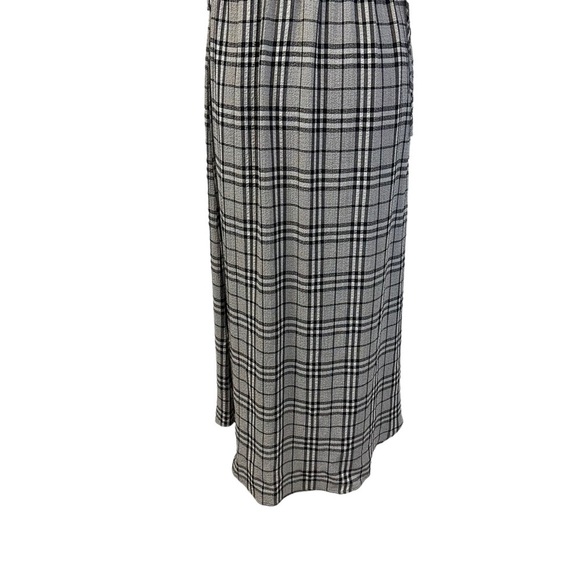 Current Air Plaid Sleeveless Dress S Gray Black - Picture 9 of 15